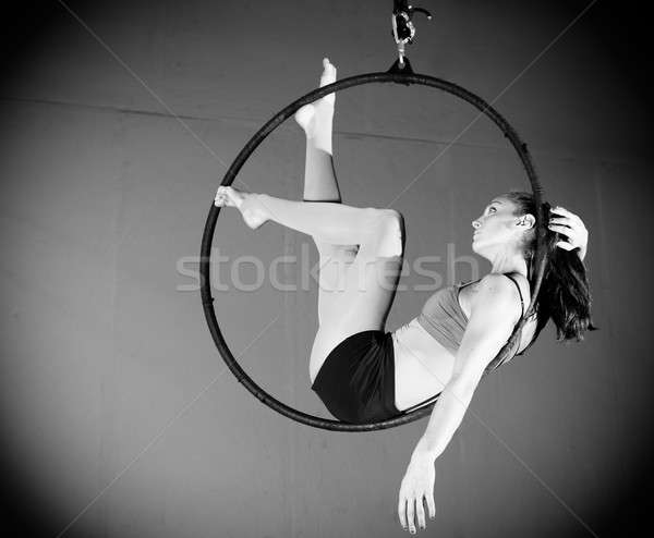 [[stock_photo]]: Gymnaste · belle · femme · sport · fitness