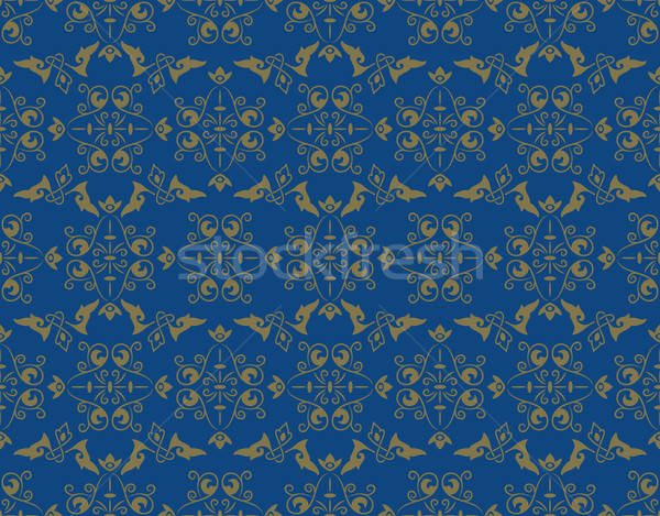 Vector de est stil abstract natură Imagine de stoc © alexmakarova