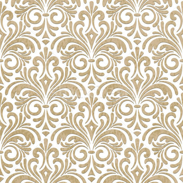 Vector naadloos papier gesneden patroon Stockfoto © alexmakarova