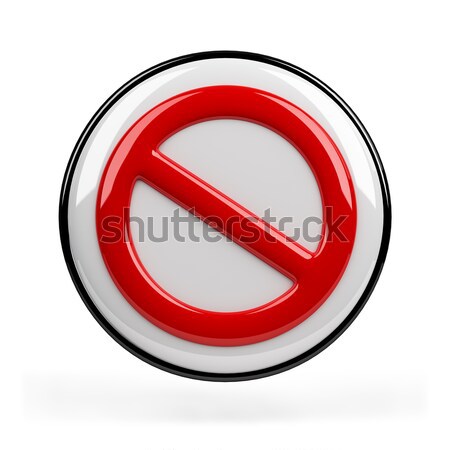 Interdiction sign  Stock photo © AlexMas