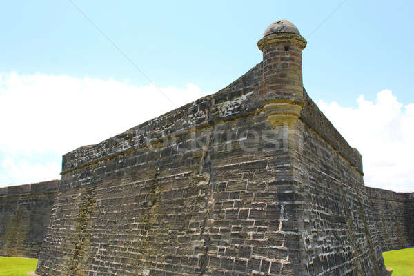 Castillo de San Marcos in St. Augustine, Florida. Stock photo © alexmillos