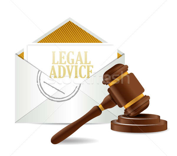 Stock photo: legal advice and gavel