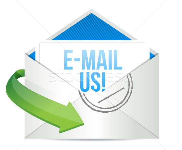 E-mail us Concept representing email  Stock photo © alexmillos