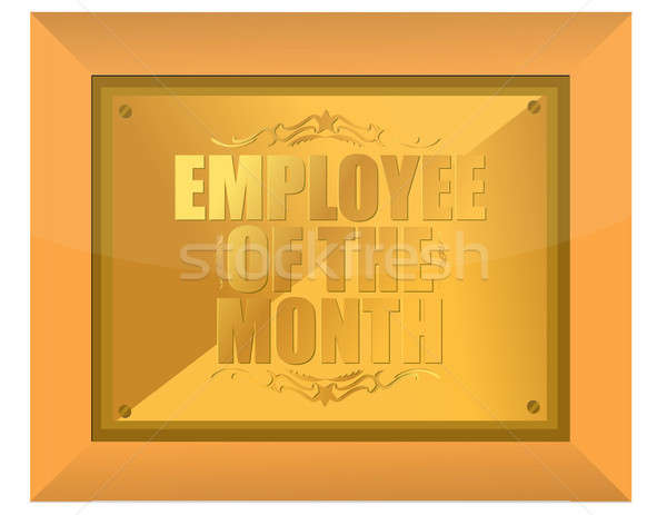 Employee of the Month Award Stock photo © alexmillos