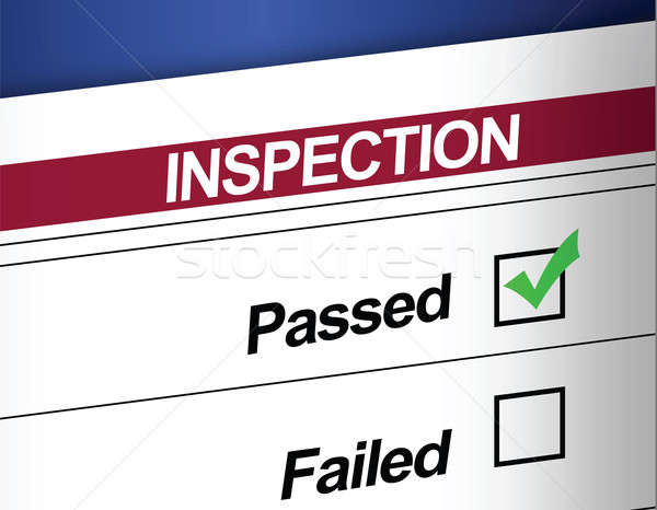 Inspection Results Passed  Stock photo © alexmillos