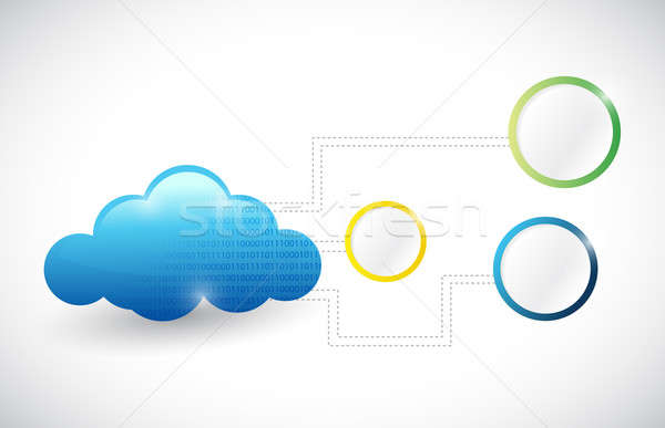 [[stock_photo]]: Réseau · diagramme · illustration · internet · web