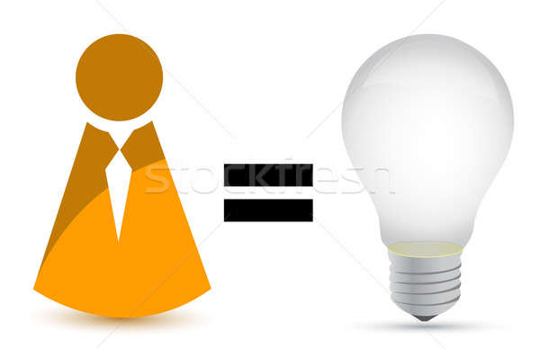 Business equals ideas  Stock photo © alexmillos