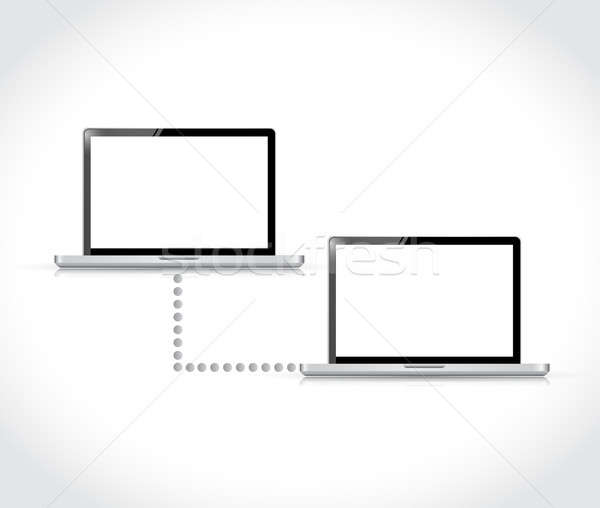 [[stock_photo]]: Electronics · informations · illustration · design · blanche · internet