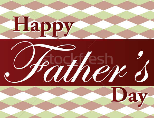 Father's Day text illustration over a nice background. Stock photo © alexmillos