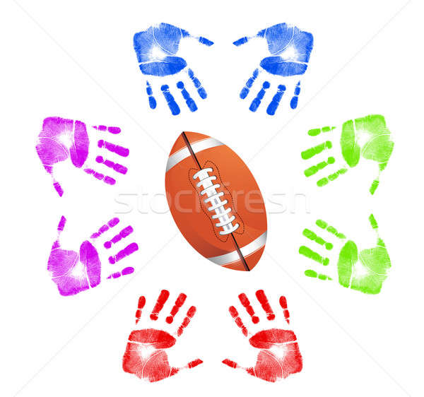 Football community concept Stock photo © alexmillos