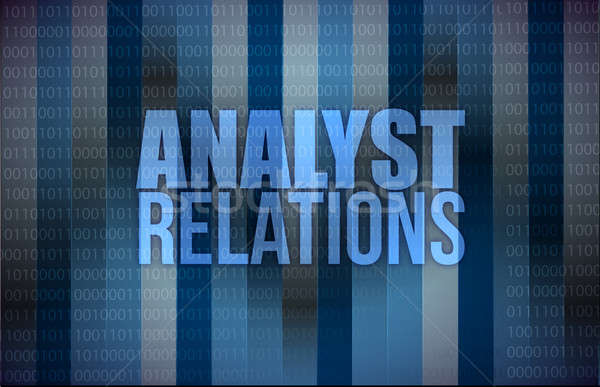 Analyst relations binary  Stock photo © alexmillos