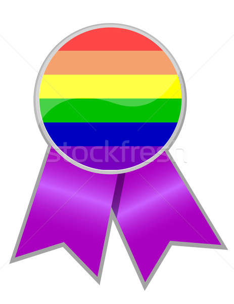 Pride Support Ribbon Stock photo © alexmillos