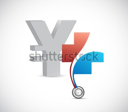 Dollar financial health concept. currency Stock photo © alexmillos