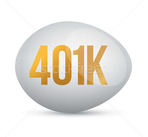 Savings 401k financial planning retirement design Stock photo © alexmillos