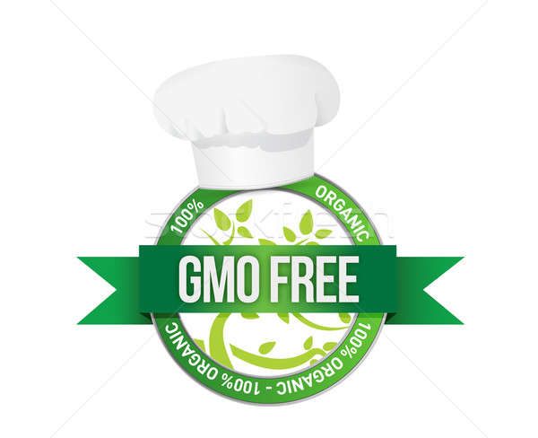 free genetically modifies plants sign illustration design Stock photo © alexmillos