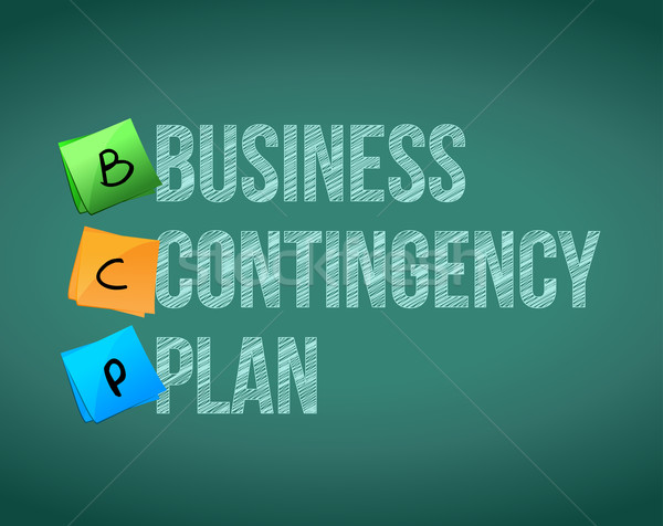 Business contingency plan and post Stock photo © alexmillos