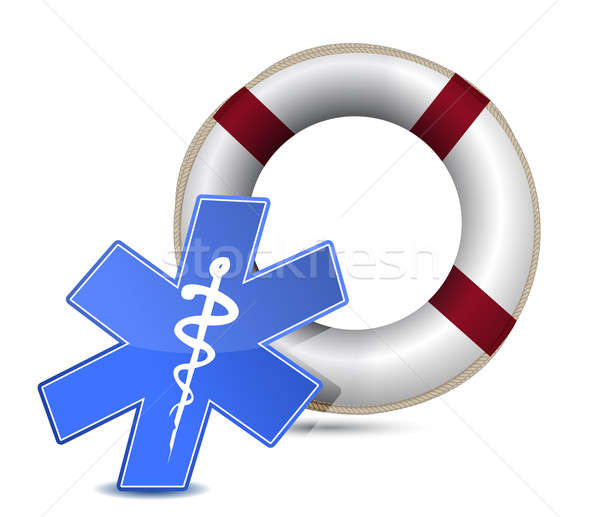 Foto stock: Sos · médico · riqueza · ilustração · projeto · branco