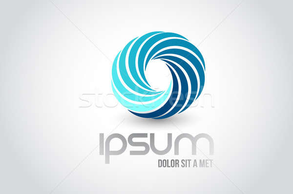 Unique logo symbol illustration design  Stock photo © alexmillos