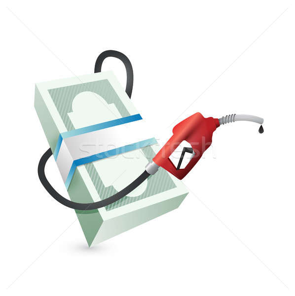 gas prices concept illustration design Stock photo © alexmillos