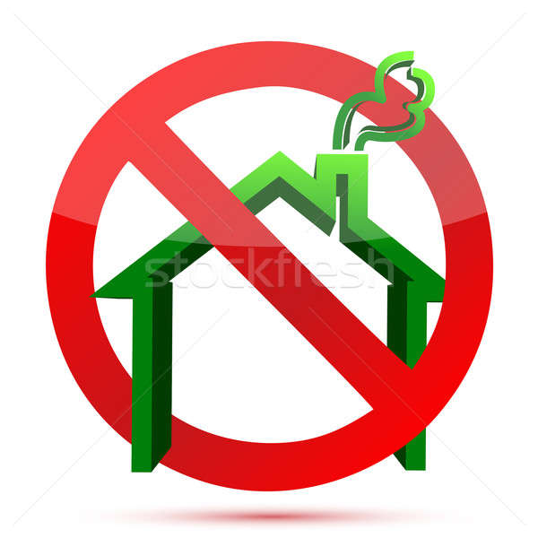 homeless green and red icon illustration design Stock photo © alexmillos