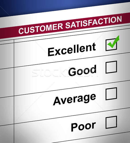 detail Customer satisfaction form. Stock photo © alexmillos