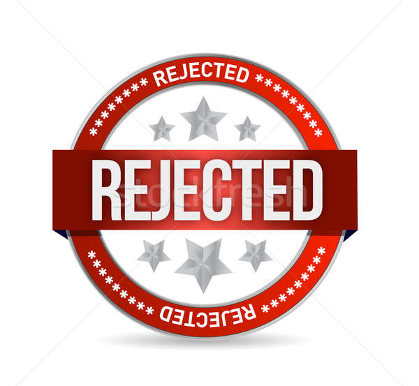 reject seal stamp illustration Stock photo © alexmillos