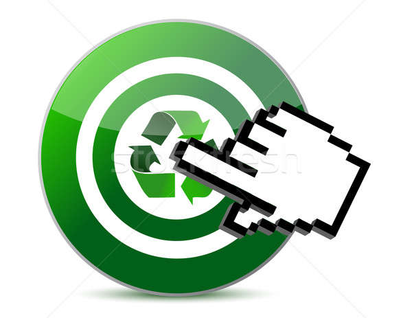 targeting recycle Stock photo © alexmillos