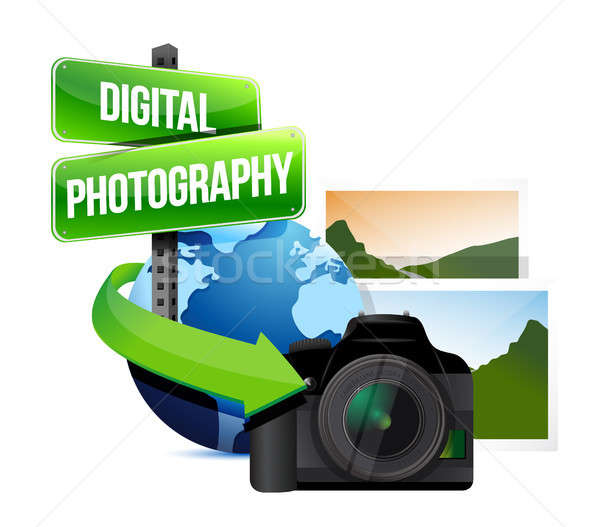 digital photography concept illustration Stock photo © alexmillos