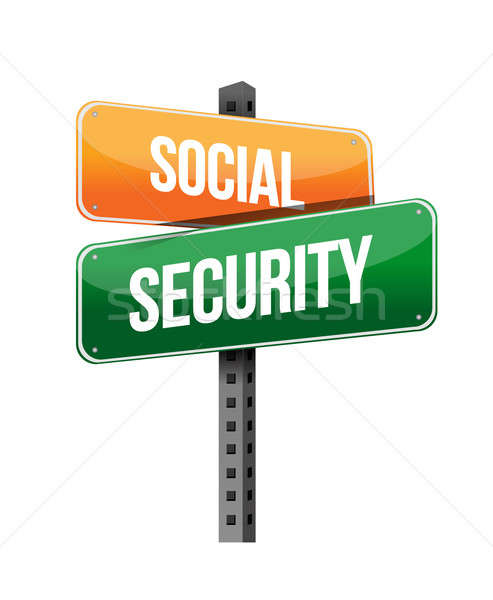 Stock photo: social security