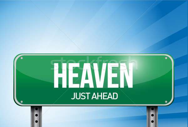 welcome to heaven sign