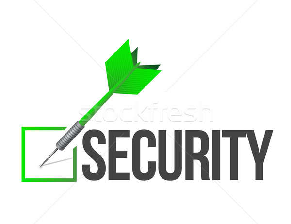 Target security illustration design Stock photo © alexmillos