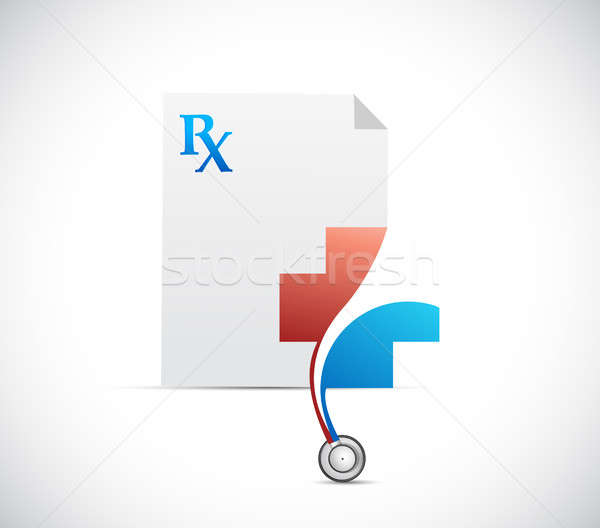 health care medical concept. illustration design Stock photo © alexmillos