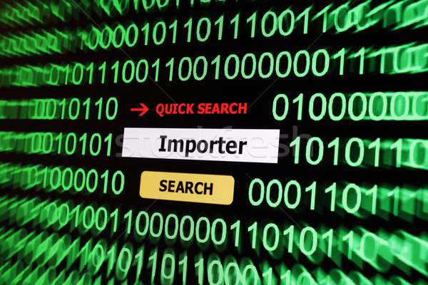 Search for importer Stock photo © alexskopje