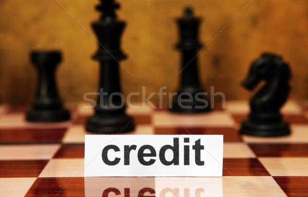 Credit concept Stock photo © alexskopje