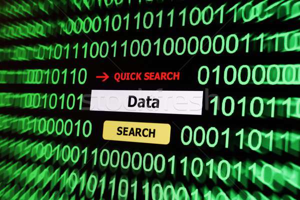 Search for data Stock photo © alexskopje