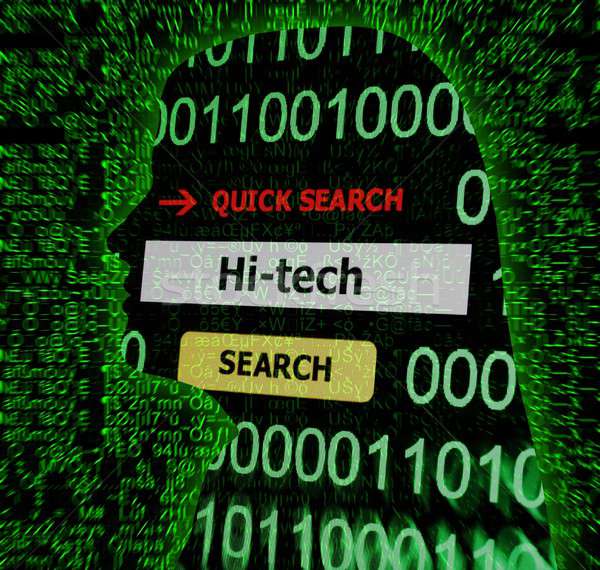 Hi - tech concept Stock photo © alexskopje