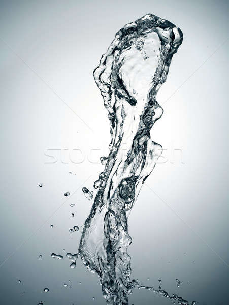 Agua velocidad limpio Splash burbuja Foto stock © Alexstar