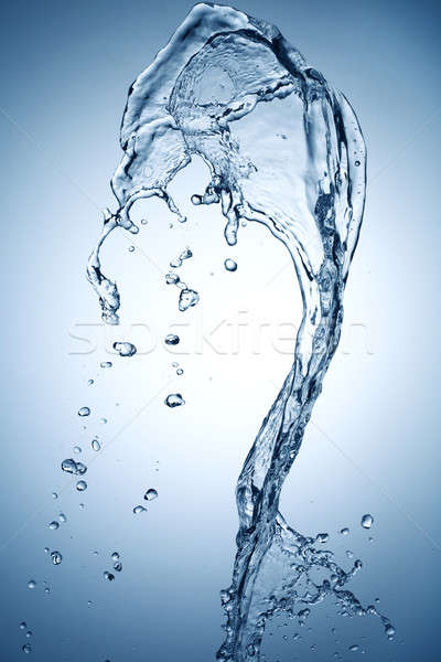 Agua velocidad limpio Splash frío Foto stock © Alexstar