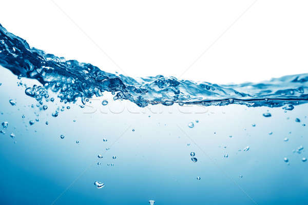 Wateroppervlak water Blauw drinken snelheid golf Stockfoto © Alexstar