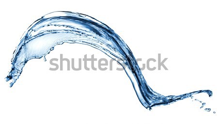 Su hızlandırmak temizlemek sıçrama kabarcık Stok fotoğraf © Alexstar