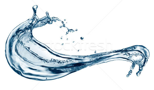 Agua velocidad limpio Splash burbuja Foto stock © Alexstar