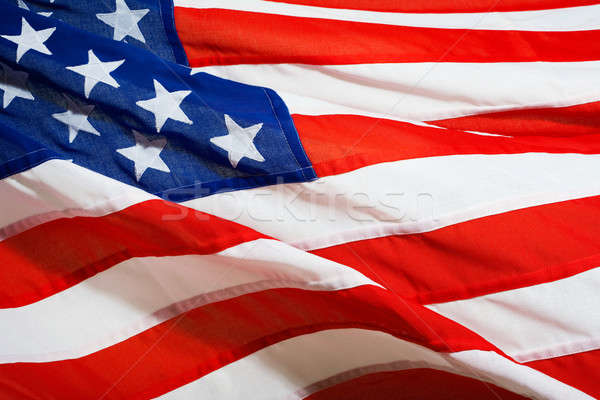 Bandiera americana rosso libertà tessili cultura Foto d'archivio © Alexstar