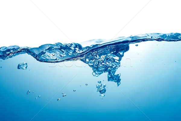 Suprafața apei apă albastru bea viteză val Imagine de stoc © Alexstar