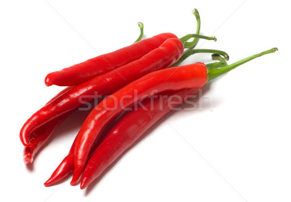 Red chilly peppers Stock photo © Alexstar