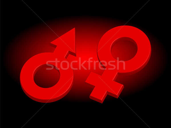Red signs Stock photo © Alina12