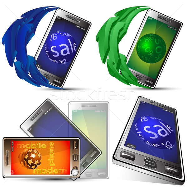 Mobil phones Stock photo © Alina12