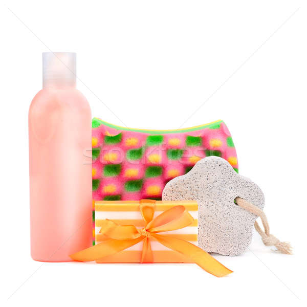 set of toiletries for bathing Stock photo © alinamd