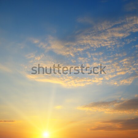 增加至灯箱 商业照片 #6763171beautiful sunrise and cloudy sky 由