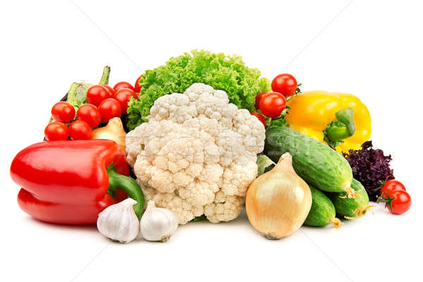 Set of vegetables Stock photo © alinamd