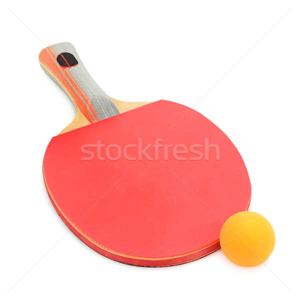 racquet and balls to play ping-pong Stock photo © alinamd